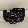 Faixa de Cabeça Larga de Renda de Algodão Exclusiva Estilo Coreano Versátil para Saídas Diárias Presilha de Cabelo para Mulheres Nova