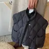 Ropa infantil coreana, chalecos de otoño e invierno para niños y niñas, acolchados y cálidos, chalecos exteriores elegantes y sencillos para bebés