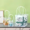 Bolsas Cuadradas de PP para Hornear Pasteles y Flores, Bolsas de Plástico de Empaque Translúcido de PP Escarchado, Bolsas de Plástico al por Mayor