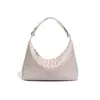 Bolsa de Mão Feminina Nova Tendência Transfronteiriça, Bolsa de Palha Tecida Pura Feita à Mão, Bolsa de Ombro/Axila Fashionável e Estilosa, Bolsa Versátil para o Dia a Dia