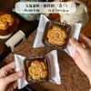 2026 Bolsas Gruesas para Empaque de Pasteles de Luna y Bases 50g 75g 100g Pasteles Cremosos de Yema de Huevo Snowskin Bolsas Selladas a Máquina Venta al por Mayor