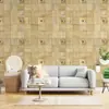 Papel Pintado Imitación Madera Espiga Retro Americano Impermeable y a Prueba de Humedad Dormitorio Sala de Estar Papel Pintado Imitación Madera Autoadhesivo Venta al por Mayor