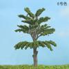 Árbol modelo de mesa de arena musgo decoración de micropaisaje fondo árbol falso simulación modelo de paisajismo paisaje pino árbol de Navidad árbol falso