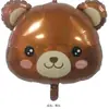 Globos de Aluminio Flotantes de Elefante y Oso Transfronterizos Decoraciones para Fiesta de Cumpleaños Temática Infantil Panda Mono Abeja