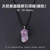 Colgante de Racimo de Amatista Natural Piedra Cruda, Colgante de Racimo de Amatista con Borde Dorado, Collar de Piedra Cruda de Cueva de Amatista Irregular