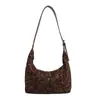 Bolsa Tote Retrô de Design Exclusivo para Mulheres 2025 Novo Estilo Fashionável Grande Capacidade Bolsa Transversal Bolsa de Ombro Casual
