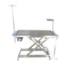 Mesa Cirúrgica para Pets em Aço Inoxidável 304, Mesa de Tratamento para Gatos e Cachorros, Mesa de Esterilização e Dissecação, Mesa com Controle Elétrico de Temperatura para Hospital Veterinário