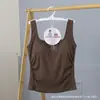 1385 Nuevo Top sin Mangas de Algodón de Alta Calidad Estilo Spicy Girl Ajustado al Cuerpo con Copas, Cuello Cuadrado, Tirantes Anchos, Adecuado para Usar Solo o en Capas, Hermoso Diseño de Espalda para Mujeres