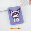 Nuevo Lindo Dibujo Animado Espejo de Maquillaje Plegable Tridimensional con Peine Set Estudiante Tocador Portátil Plegable Espejo Pequeño Venta al por Mayor