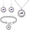Comercio Exterior Popular Nfl Equipo de Fútbol Americano Oso Collar Pulsera Pendiente Conjunto Combinado