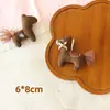 Nuevo Broche de Pony de Dibujos Animados Rojo para Mujer, Lindo Pin de Muñeco Mascota del Año del Caballo para Ropa, Accesorio Decorativo para Zapatos y Sombreros