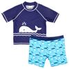 Traje de baño para niño caricatura protector solar bebé grande lindo aguas termales Comercio Exterior Niños traje de baño de una pieza fábrica mayoreo