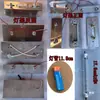 YT-850 Tipo Lâmpada para Forno de Pato Assado Suporte de Lâmpada Comercial 24 Tipo Acessórios para Forno de Frango Assado Fio de Alta Temperatura Iluminação Suporte de Lâmpada Cerâmico Tubo de Lâmpada