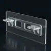 Soporte de capa de pasta sin costuras para gabinete sin perforaciones, soporte para estante de armario, soporte de arrastre en capas, soporte de arrastre