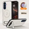 Adequado para Samsung Z Fold7 Capa de Celular Magnética de Couro Flip7 Textura de Couro Suporte Invisível Capa Protetora Anti-Queda Transfronteiriça