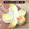 Presilha de Cabelo Plumeria Novo Estilo Transfronteiriça para Mulheres, Presilha de Cabelo Super Fada, Presilha Jacaré de Temperamento, Joia de Flor na Parte de Trás da Cabeça, Atacado