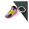 Chaveiro Pingente Sapatos de Basquete Estéreo AJ Modelo de Sapato Galvanizado Boneca Enfeites de Sapato Feitos à Mão Joias Caixa Surpresa