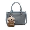 Moda Nova Bolsa Feminina Texturizada Simples Estilosa Versátil Bolsa de Ombro Transversal Bolsa de Mão Elegante Bolsa Saco Tote
