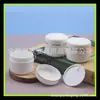 Botella de aceite de superficie de borde Línea Dorada 50g traje de viaje botella de crema facial tarro de crema 50ml botella de crema para el cuidado de la piel botella de ungüento