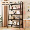 Prateleira de Armazenamento Trapezoidal Prateleira de Armazenamento Multicamadas de Chão Prateleira de Armazenamento Doméstico para Sala de Estar Prateleira de Ferro para Livros Prateleira de Exposição