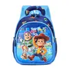 Mochila de jardim de infância para reduzir o peso para alunos do ensino fundamental do primeiro e segundo ano, bolsa escolar infantil, fofa de desenho animado Kuromi bebê