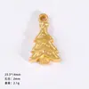 Acessórios Yiwu Acessórios DIY Liga Ouro Areia Fosca Antigo Coração Fosco Brincos Colar Pingente Pingente Estiloso