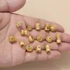 Areia de cor forte e duradoura, contas ocas com zircônia incrustada, contas tipo barril, anéis deslizantes, espaçadores, contas com furo grande, acessórios para joias DIY feitos à mão
