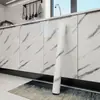 Pegatinas para Puertas de Gabinete Impermeables y a Prueba de Aceite Cocina Autoadhesivas Muebles Casa de Alquiler Estufa Encimera Imitación Mármol Pegatinas para Puertas de Gabinete