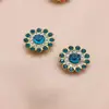 Rhinestone de Colorido Forma de Flor de 14 mm para Coser a Mano Rhinestones DIY Ropa Zapatos Bolsas Adornos de Empaque Adorno de Vidrio con Rhinestone Accesorio