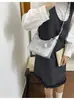 Bolsa de Mão da Moda para Mulheres 2026 Versão Coreana Primavera/Verão Nova Bolsa Transversal Pequena Quadrada com Acabamento de Luxo Bolsa de Ombro Tendência