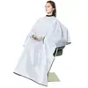 Bata de Peluquería que Permite Sacar las Manos sin que se Enganche el Cabello, Bata Impermeable, Chal para Teñir el Cabello, Chal para Cortar el Pelo de Adultos, Delantal, Herramientas de Peluquería