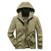Abrigo de Otoño e Invierno para Hombre Chaqueta de Trabajo Multibolsillos con Forro Polar Engrosado Holgado Casual para Montañismo al Aire Libre Traje 6918A
