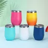 Taza Termo para Huevo de Acero Inoxidable 304, Mejor Vendida de Amazon, 12 oz, Forma de U Mini, Portátil para Exteriores, Taza de Agua para Coche