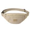 Elegante Riñonera Transfronteriza para Mujer Estilo Coreano Casual de Tela Oxford Bolso de Hombro Multicapa para Cambio Teléfono Móvil Bolso Cruzado