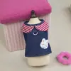 Ropa de Mascota de Mezclilla para Primavera y Verano para Gatos, Teddy, Pomerania, Maltés, Perros Pequeños de Taza de Té, Arnés de Collar de Muñeca 25