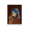 Broche Pintura a Óleo de Arte Abstrata Europeia e Americana Mona Lisa Van Gogh Vênus Versátil Broche para Mochila de Estudante Camisa