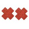 Adesivos de peito com glitter transfronteiriço para festa descartáveis adesivos de peito sexy para cobrir animais de estimação