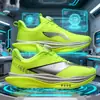 Zapatillas Deportivas Feidian 6U Malla Estudiante Suela Blanda Zapatillas de Correr para Niños Zapatos para Niños Primavera Nuevas Antideslizantes Placa de Carbono Zapatillas de Correr
