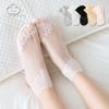 Calcetines cortos de encaje para mujer, de verano, finos, sexys, de encaje, de tubo corto, de malla, transpirables, para niña, calcetines náuticos, calcetines de verano