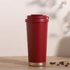 Copo Térmico para Mulheres com Bom Visual Aço Inoxidável 316 Lírio-do-Vale Caneca de Café Revestimento Cerâmico Bebida Dupla Presente Copo de Água Personalizado