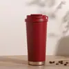 Taza de café de lirios del valle de alto valor con pajilla doble personalizada, termo de acero inoxidable 316, taza de regalo de alta calidad para niños y niñas