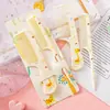 Conjunto de Pentes de Animais de Desenho Animado para Crianças, Antiestático, Dentes Finos, Cauda Pontiaguda, Conjunto Portátil para Meninas