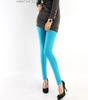 Vendas mensais 1000 Coreia comércio exterior 180kg tamanho cor doce Seda Gelo nove leggings stretch leggings mulheres