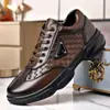 Zapatos de Hombre, Nuevos Zapatos Deportivos de Piel, Antideslizantes, Resistentes al Desgaste Zapatos para Correr, Cómodos para Hombre, Modernos, Versátiles, Casuales, para Viaje, Venta al por Mayor