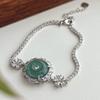 Reseña del brazalete Guofeng con hebilla de seguridad de jade natural de alto impacto retro