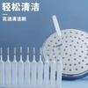 Cepillo Limpiador de Orificios de Cabezal de Ducha Importado Japonés Cepillo para Ranuras y Atascos de Orificios de Cabezal de Ducha de Baño Set de Cepillos Pequeños de Limpieza