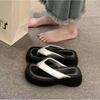 Chanclas de Moda con Aumento de Altura Sandalias de Moda para Mujer 2025 Verano Nuevo Suela Gruesa Versátiles Playa Exterior Sandalias para Mujer