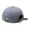 Gorra de Moda sin Visera para Hombre, Gorra de Marinero Hip-Hop Estilo Callejero, Gorra Tang Retro