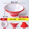 Louça de Melamina Tigela Cônica Tigela para Ramen Tigela Especial para Loja de Macarrão Tigela Grande para Hot Pot Picante Tigela para Macarrão Caracol Tigela Grande para Sopa Comercial Espessada