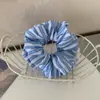 Nudo de Pelo Nuevo Estilo Coreano con Lazo para Mujer, Cuerda para el Cabello de Cinta de Encaje de Alta Gama, Accesorios para el Cabello, Goma Elástica de Verano para la Cabeza de Mujer